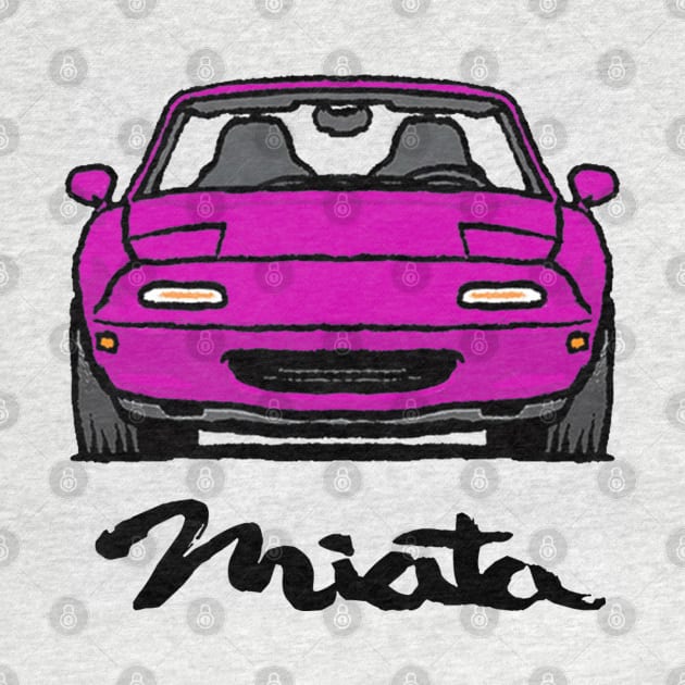 MX5 Miata NA Pink by Woreth